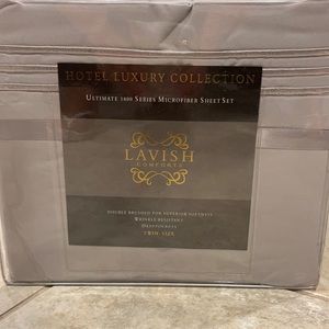 Hotel Luxury Collection Twin Sheet Set